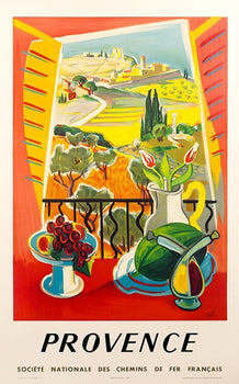 Provence By Tal Original French Vintage Travel Poster French Railways
