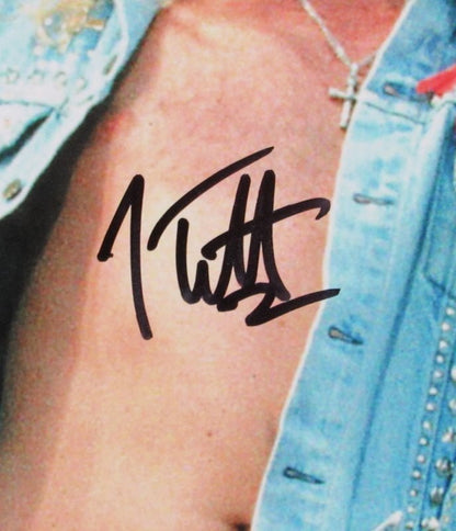 Joe Elliott Autographed 11X14 Photo Def Leppard Jsa