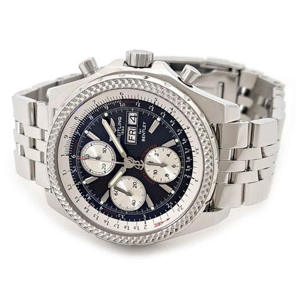Breitling Bentley Gt A13362 Black Case Size 44Mm Men'S Used Watch #61730