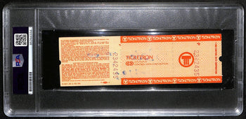 Pete Rose Signed/Inscr Sept 11, 1985 Full Ticket