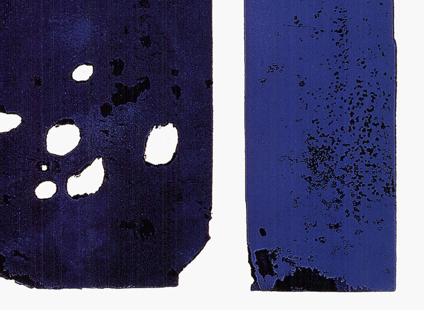 Pierre Soulages Etching Xxx " Offset Lithograph Abstrac