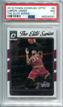 Lebron James 2016 Panini Donruss Optic The Elite