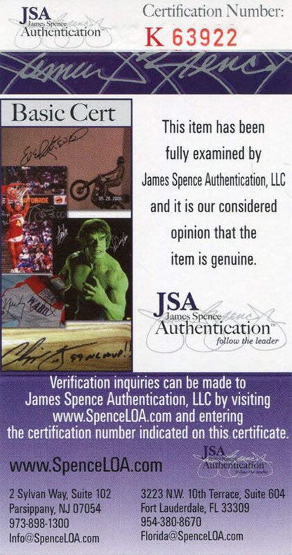 Clayton Moore The Lone Ranger Autographed First Day Envelope (Jsa)