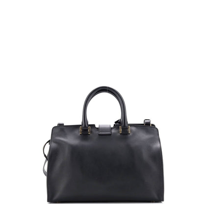 Saint Laurent Monogram Cabas Leather Small