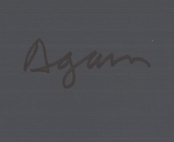 Yaacov Agam Double Metamorphosis Signed 