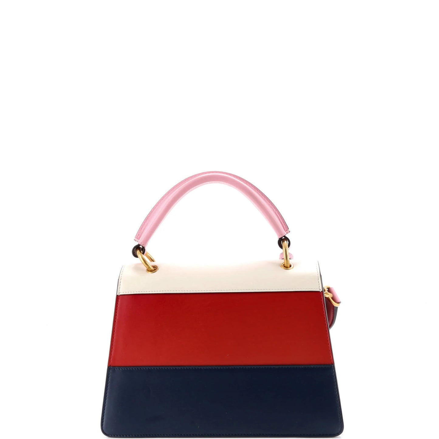 Gucci Queen Margaret Top Handle Bag Colorblock Leather Small