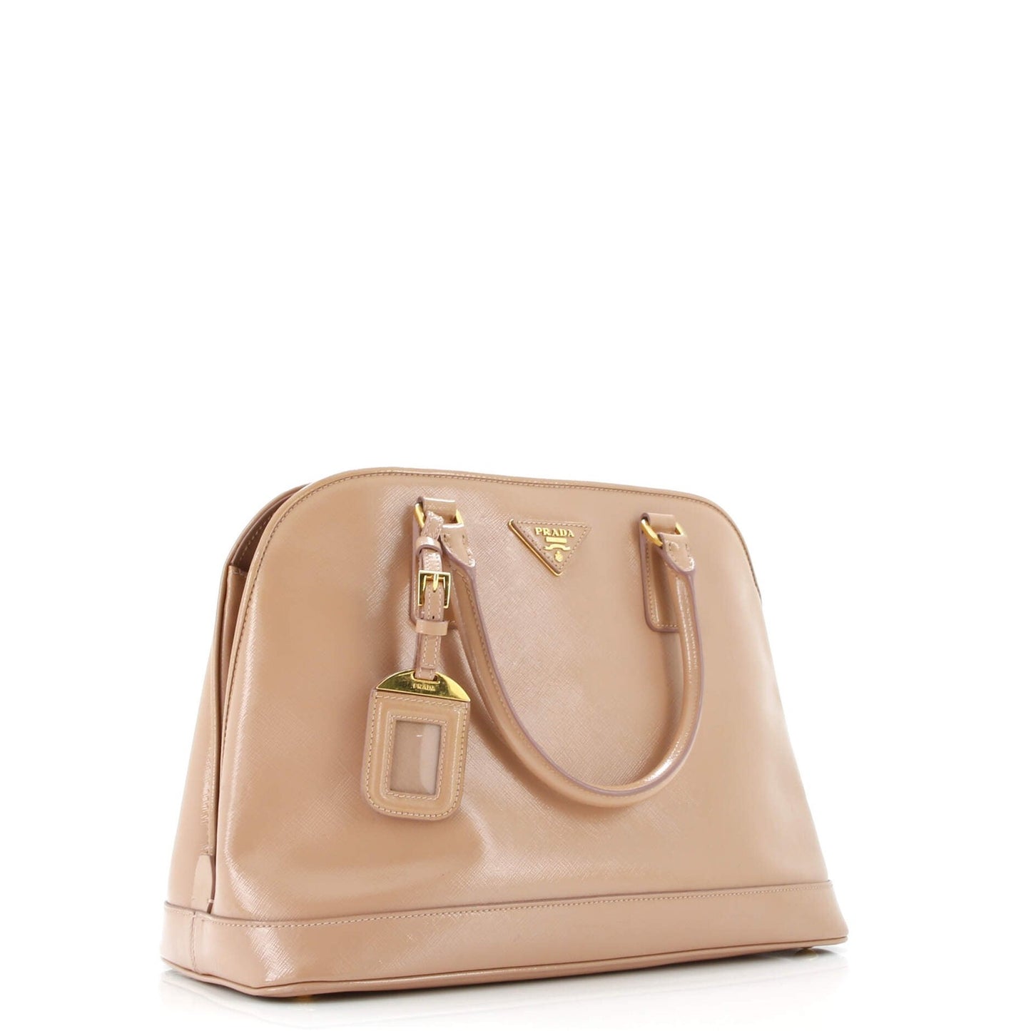 Prada Open Promenade Bag Vernice Saffiano Leather Large