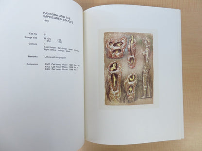 Henry Moore: Catalogue Of Graphic Work (3-Volume Set) 1973-1980