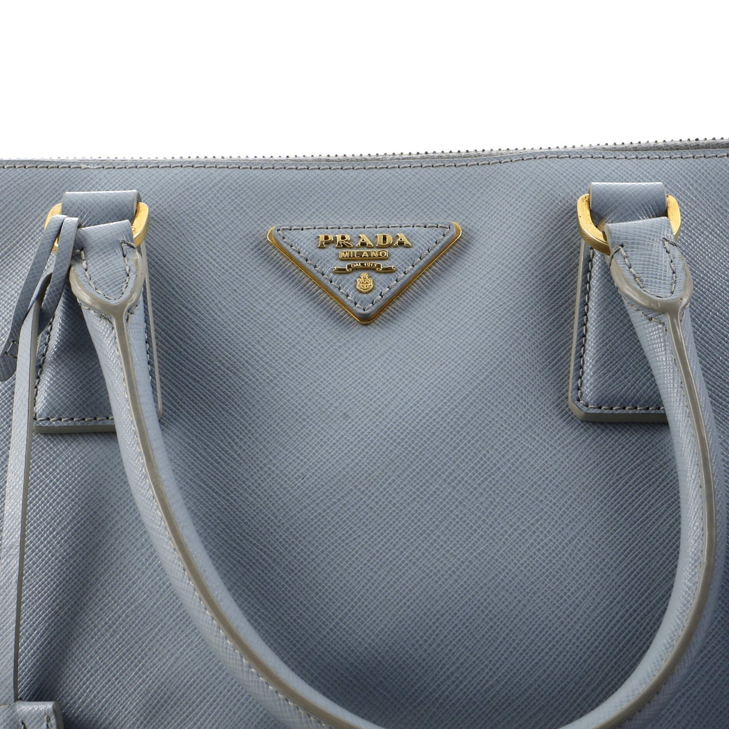 Prada Double Zip Lux Tote Saffiano Leather Large