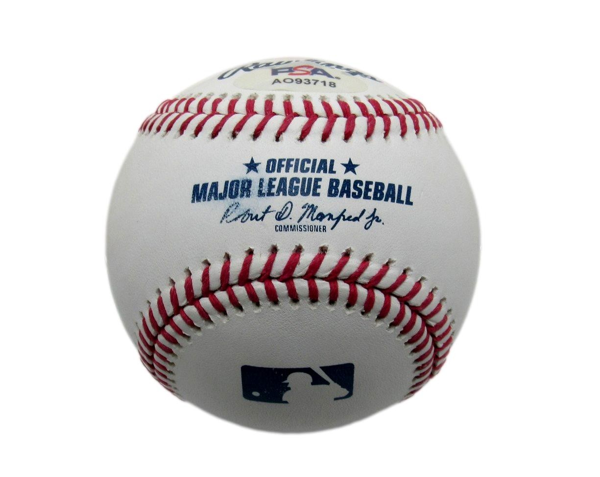 Mike Trout Signed/Autographed Oml Baseball Los