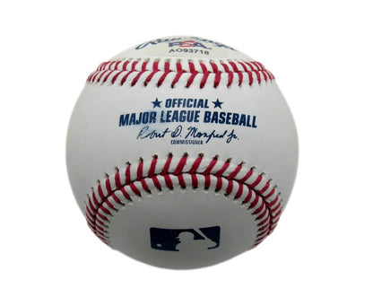 Mike Trout Signed/Autographed Oml Baseball Los