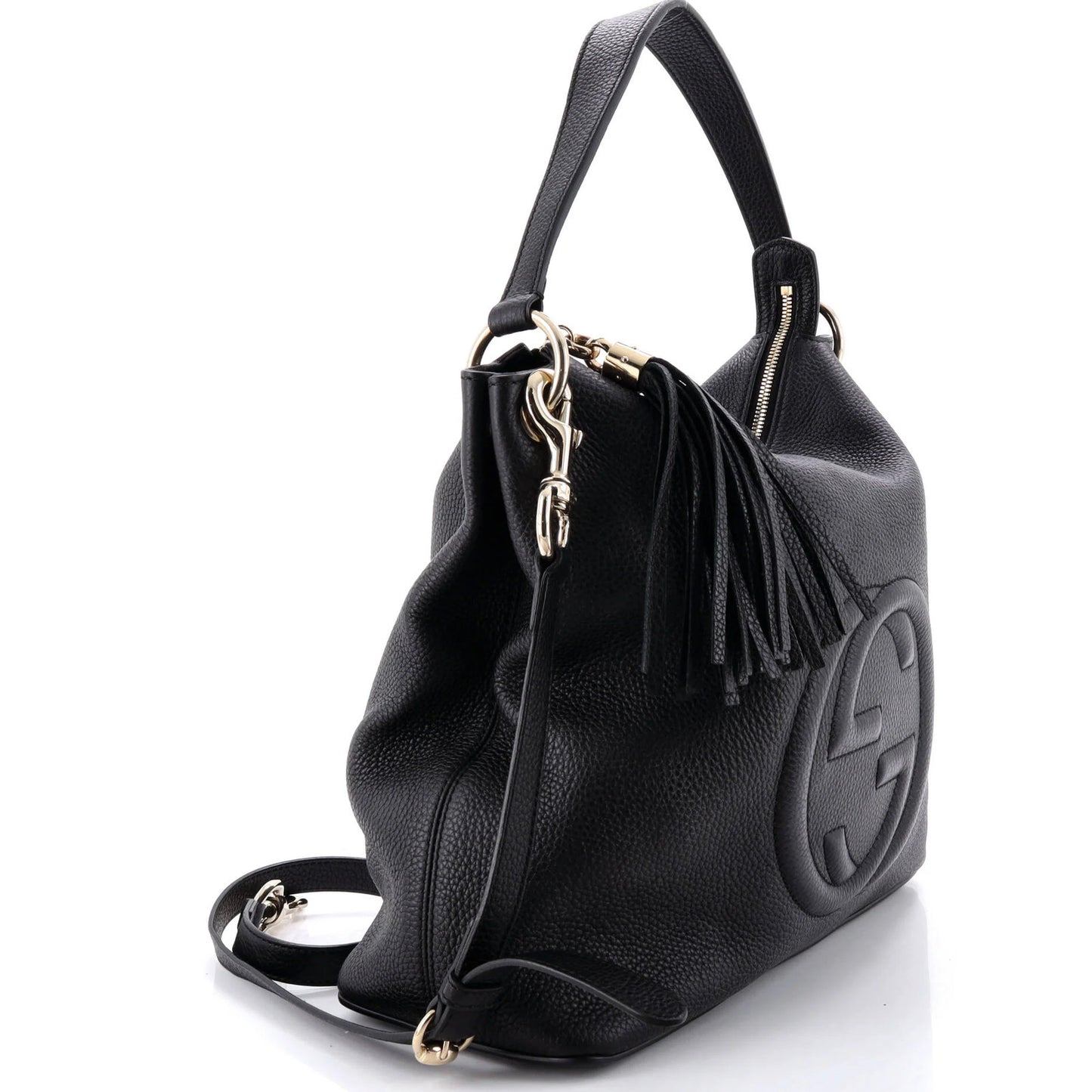 Gucci Soho Convertible Hobo Leather Large