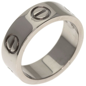 Cartier Ring Love Ring #45 K18 White Gold