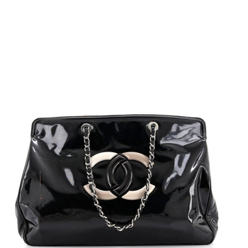 Chanel Lipstick Tote Patent Vinyl Xl