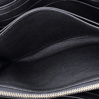 Louis Vuitton Zippy Lockme Wallet Leather