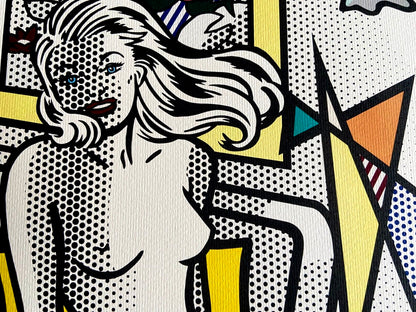 Roy Lichtenstein Lithograph Coa Original Signed