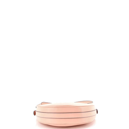 Small Prada Arque Half Moon Hobo Leather