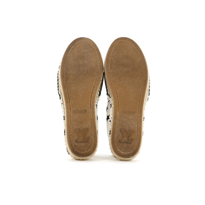 Louis Vuitton Women'S Starboard Flat Espadrilles Printed Canvas
