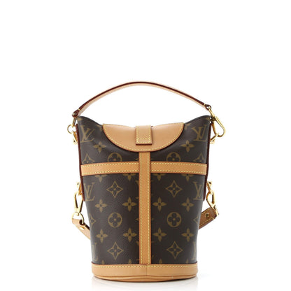 Louis Vuitton Duffle Handbag Monogram Canvas