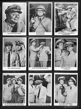 1965 Fleer Mchale'S Navy Card Complete Set (1-66) Tv Show 195340