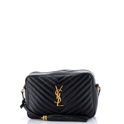Saint Laurent Lou Camera Bag Matelasse Chevron Leather Small