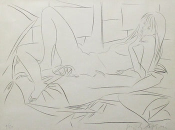 Pericle Fazzini - Women Original Lithograph Ed30