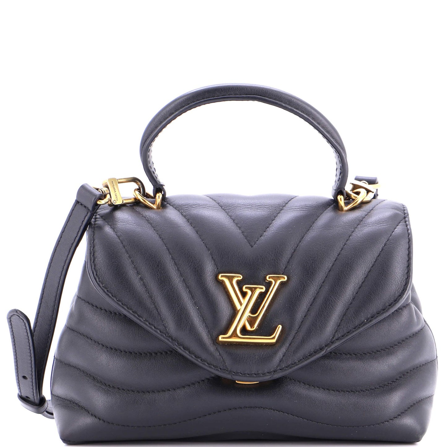 Louis Vuitton New Wave Hold Me Top Handle Bag Quilted Leather