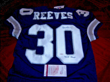 Dan Reeves Dallas Cowboys Jsa/Coa Signed Official