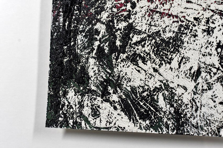 Steven Cox (Scottish) Original Paintings Oil On Paper Unique Work Abstract 2015