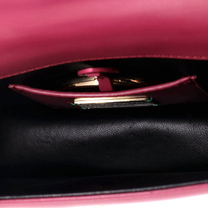 Bvlgari Serpenti Forever Square Shoulder Bag Leather And Stingray Small