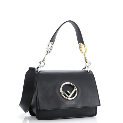 Fendi Kan I F Shoulder Bag Leather Medium