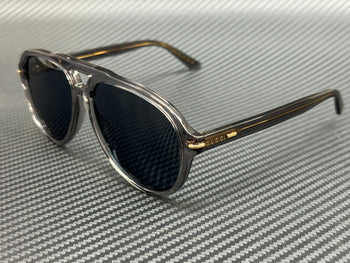 Gucci Gg1443S 005 Grey Transparent Men'S 58 Mm