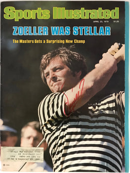 Fuzzy Zoeller Autographed Sports Illustrated -