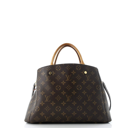 Louis Vuitton Montaigne Handbag Monogram Canvas Mm