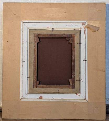 Henry Schafer (18331916) Original Oil Painting Old European Town Scene Gothic