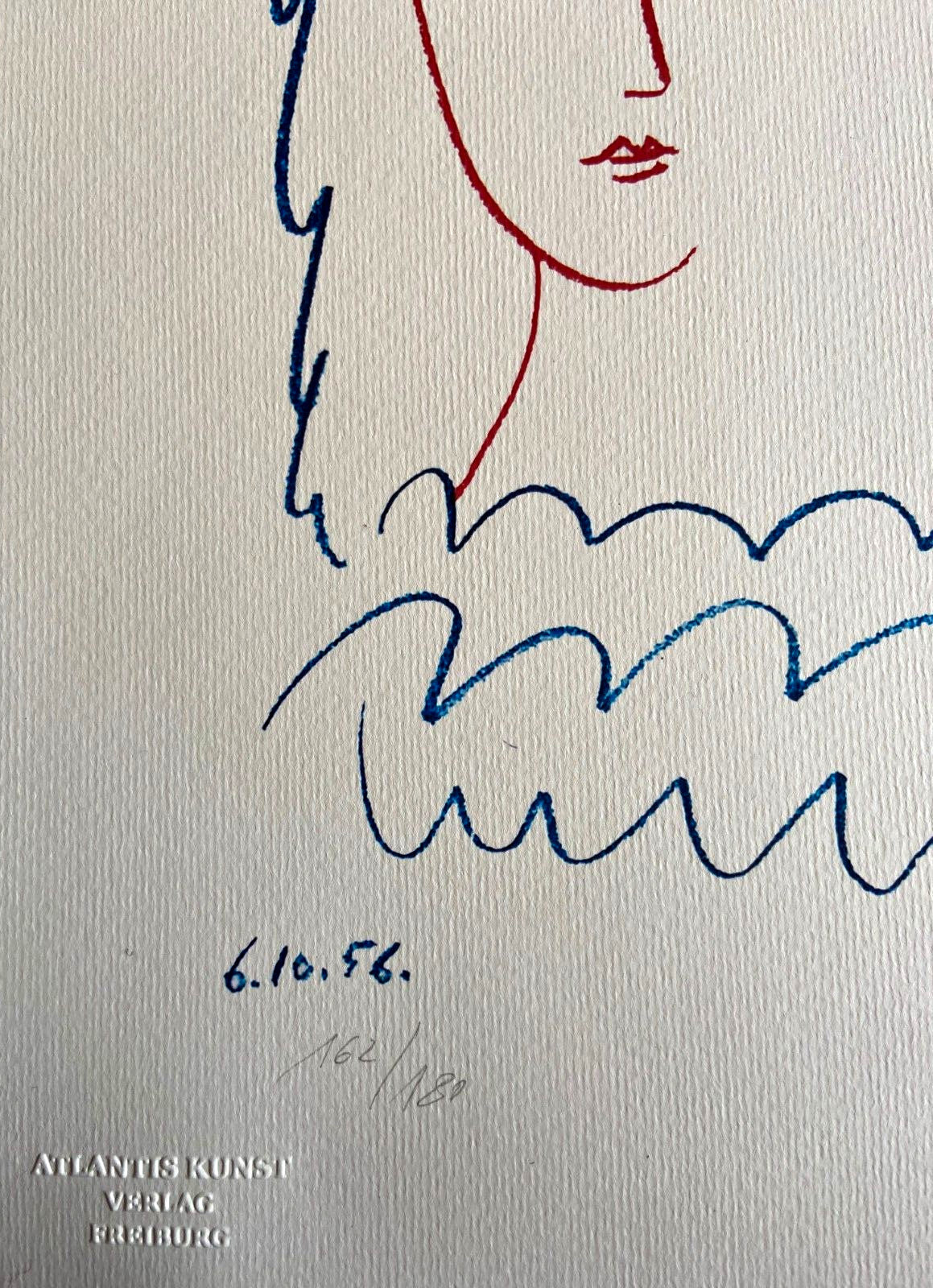 Pablo Picasso Lithograph Coa Signed Numbered By Hand