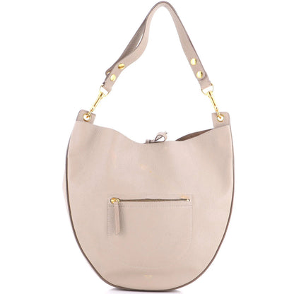 Celine Trotteur Pocket Hobo Grainy Leather Medium