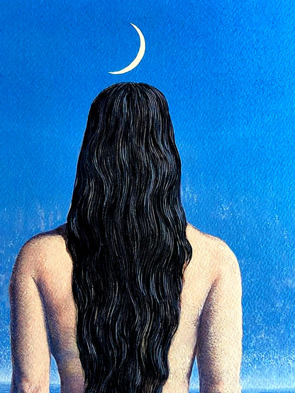 Ren Magritte Lithograph Coa Signed Numbered By