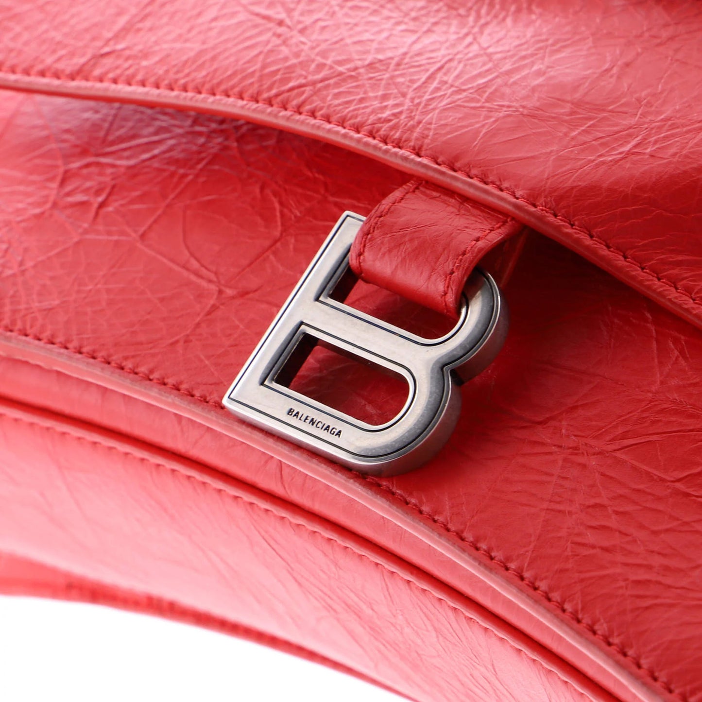 Balenciaga Crush Chain Flap Bag Leather Small