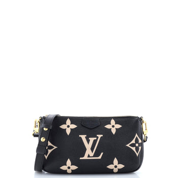 Louis Vuitton Multi Pochette Accessoires Bicolor Monogram Empreinte Giant