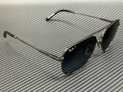 RAY BAN RB8097 165 S3 Gunmetal Blue Gradient Polarized Unisex 59 mm Sunglasses