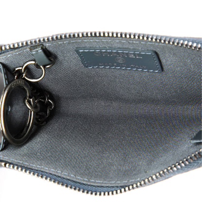 Chanel Key Pouch Quilted Caviar