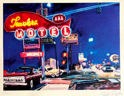 Bob Dylan Lithograph Coa Signed Op Numbered In Pencil Art