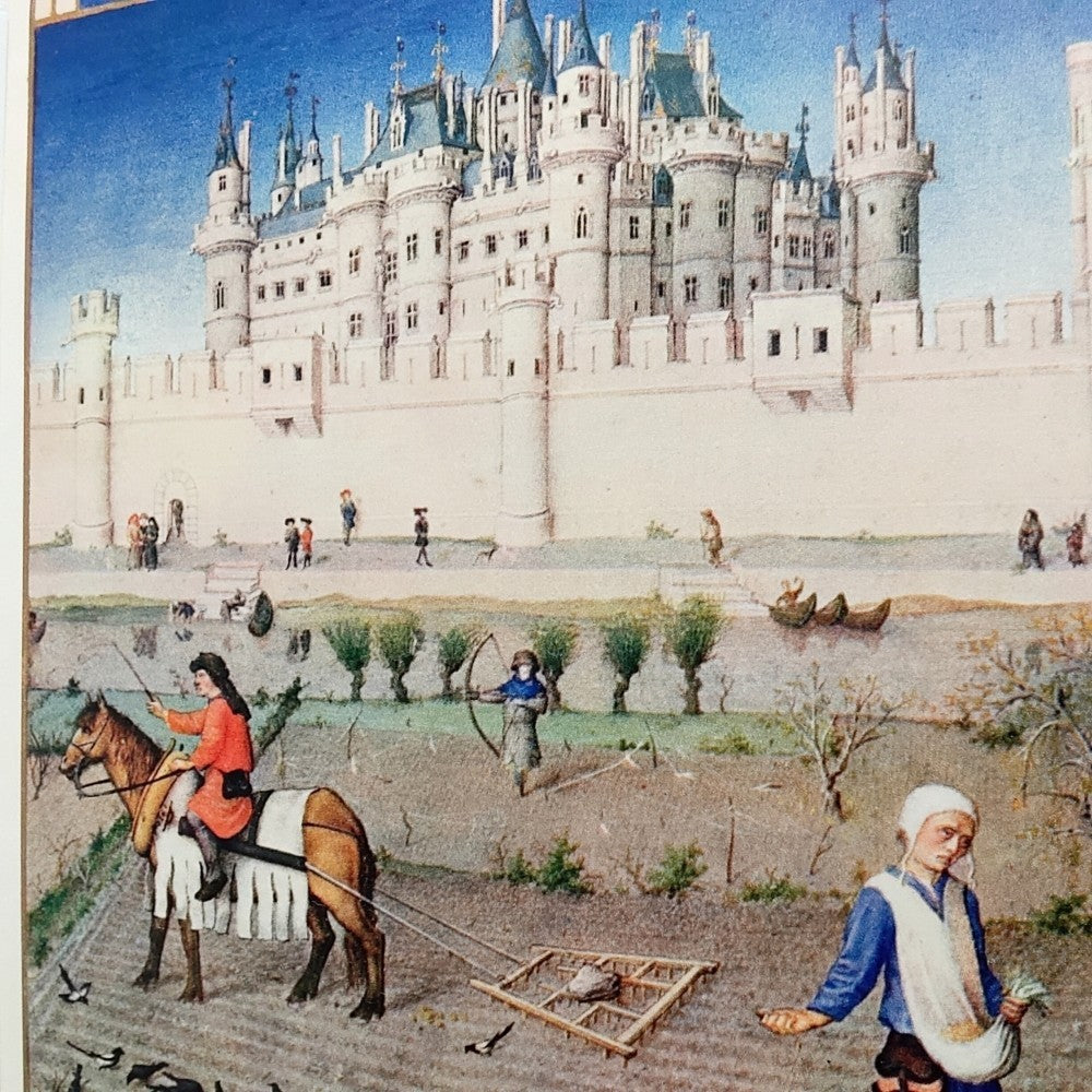 Limbourg Brothers  Jean Colombe  Trs Riches Heures Du Duc De Berry October