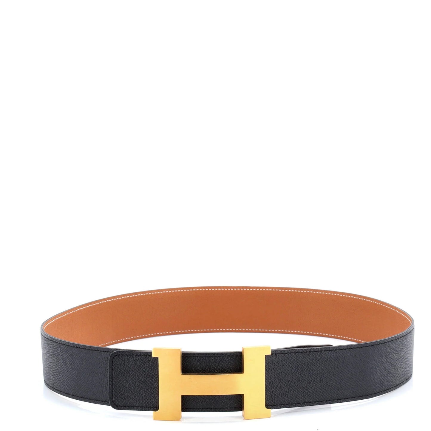 Hermes Constance Reversible Belt Leather Wide