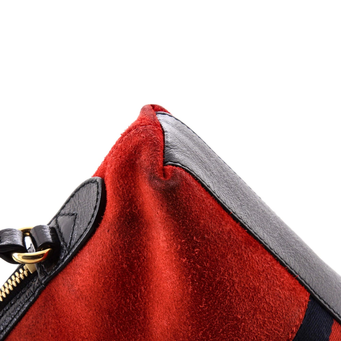 Gucci Ophidia Dome Shoulder Bag Suede Small