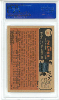 Jim Palmer Autographed 2002 Topps Card #Tt-Jp (Psa Auto 10)