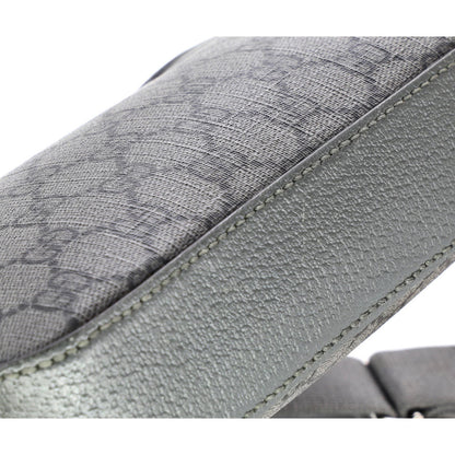 Gucci Ophidia Zip Wristlet Shoulder Bag Gg Coated Canvas Small