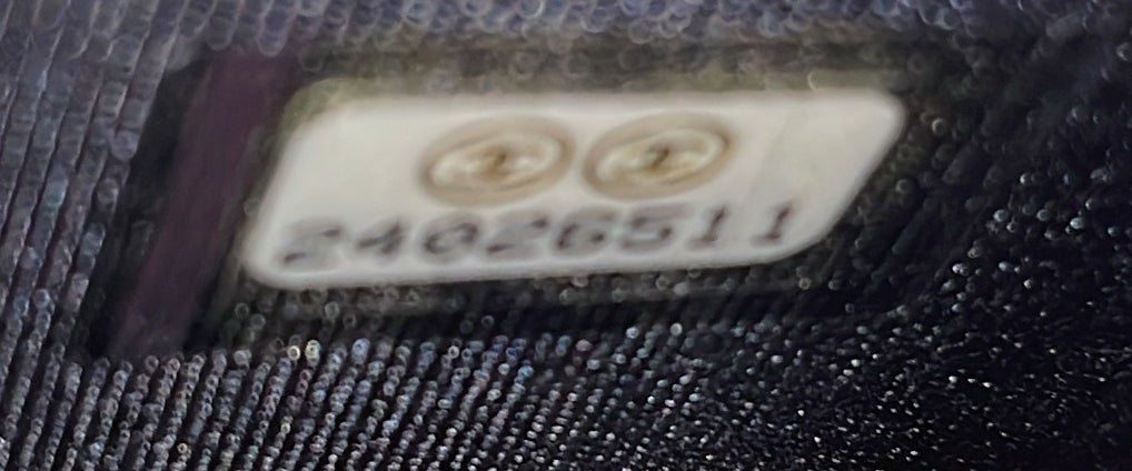 Chanel So Black Boy Zip Coin Purse Quilted Caviar Small