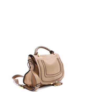 Chloe Marcie Top Handle Messenger Bag Leather Medium